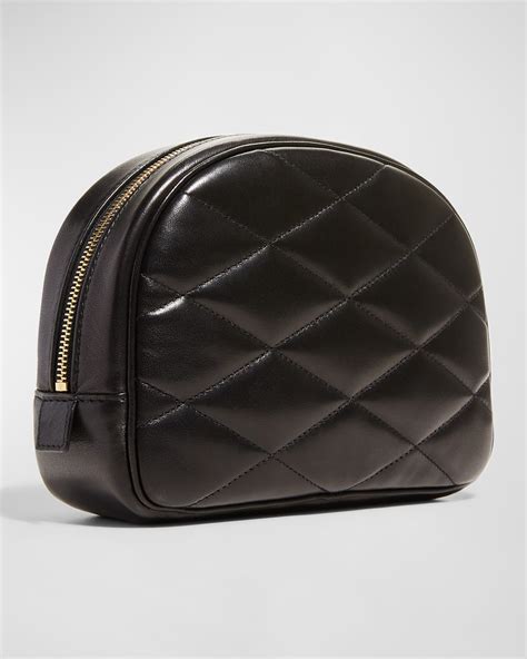 Saint Laurent Lolita Quilted Lambskin Cosmetics Pouch Bag.